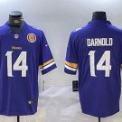 Sam Darnold Vikings Purple Team Patch Jersey