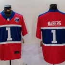 Malik Nabers Giants Century Red Alternate Limited Jersey
