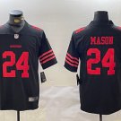 Jordan Mason 49ers Black Jersey