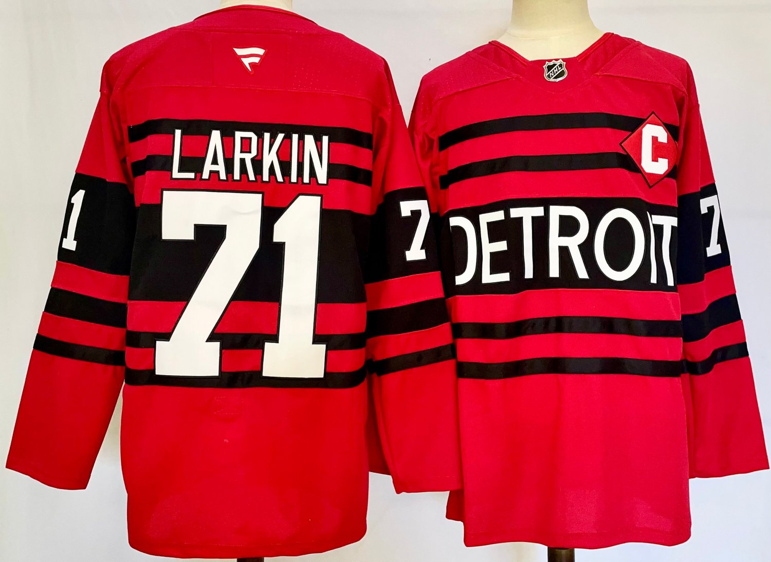 Dylan Larkin Red Wings Reverse Retro 2.0 Red Breakaway Jersey