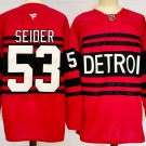 Moritz Seider Red Wings Reverse Retro 2.0 Red Breakaway Jersey