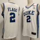 Cooper Flagg Blue Devils White Basketball Jersey