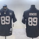 Brock Bowers Raiders Black Throwback Limited Jersey