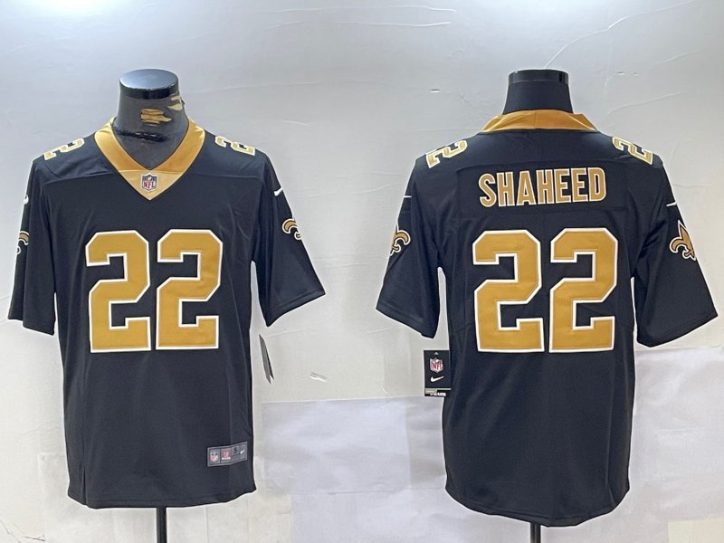 Rashid Shaheed Saints Black Jersey