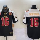 Joe Montana 49ers Black Thanksgiving Limited Jersey