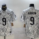 Joe Burrow Bengals Arctic Camo Salute to Service Limited Jersey