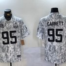 Myles Garrett Browns Arctic Camo Salute to Service Limited Jersey