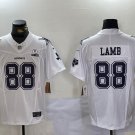 CeeDee Lamb Cowboys White Fashion Limited Jersey