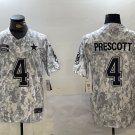 Dak Prescott Cowboys Arctic Camo Salute to Service Limited Jersey