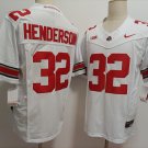 TreVeyon Henderson Buckeyes White Limited Football Jersey