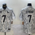 C.J. Stroud Texans Arctic Camo Salute to Service Limited Jersey