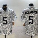 Anthony Richardson Colts Arctic Camo Salute to Service Limited Jersey