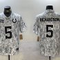 Anthony Richardson Colts Arctic Camo Salute to Service Limited Jersey