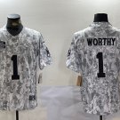 Xavier Worthy Chiefs Arctic Camo Salute to Service Limited Jersey