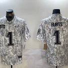 Jalen Hurts Eagles Arctic Camo Salute to Service Limited Jersey