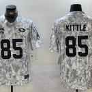 George Kittle 49ers Arctic Camo Salute to Service Limited Jersey