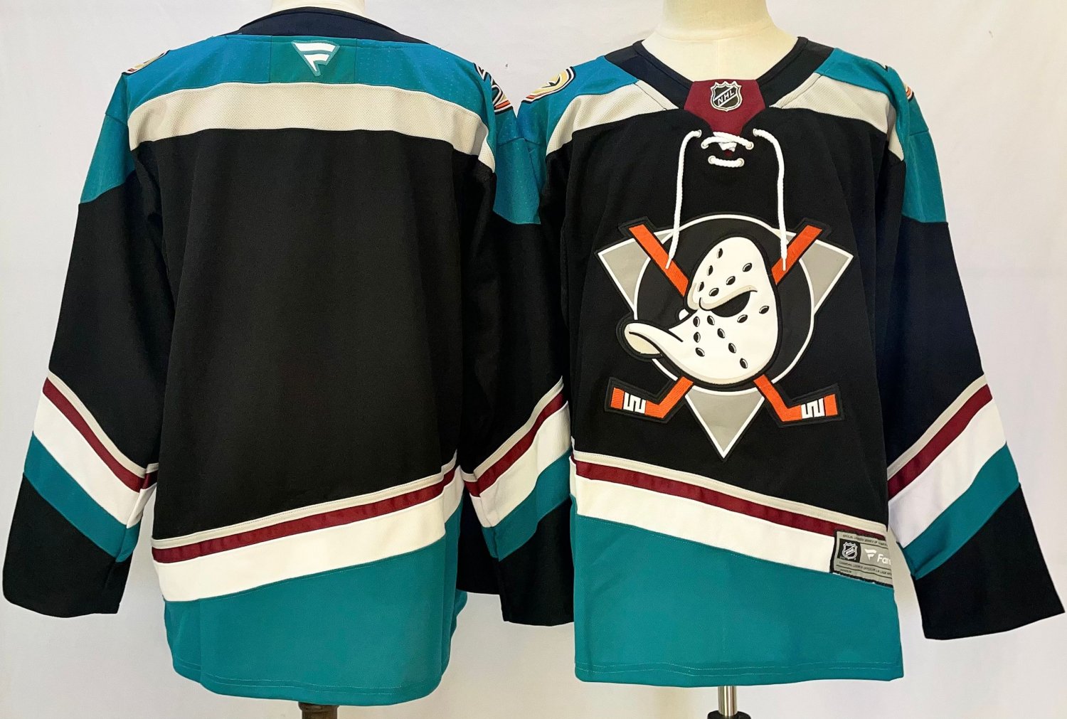 Team Alternate Ducks Black Breakaway Jersey