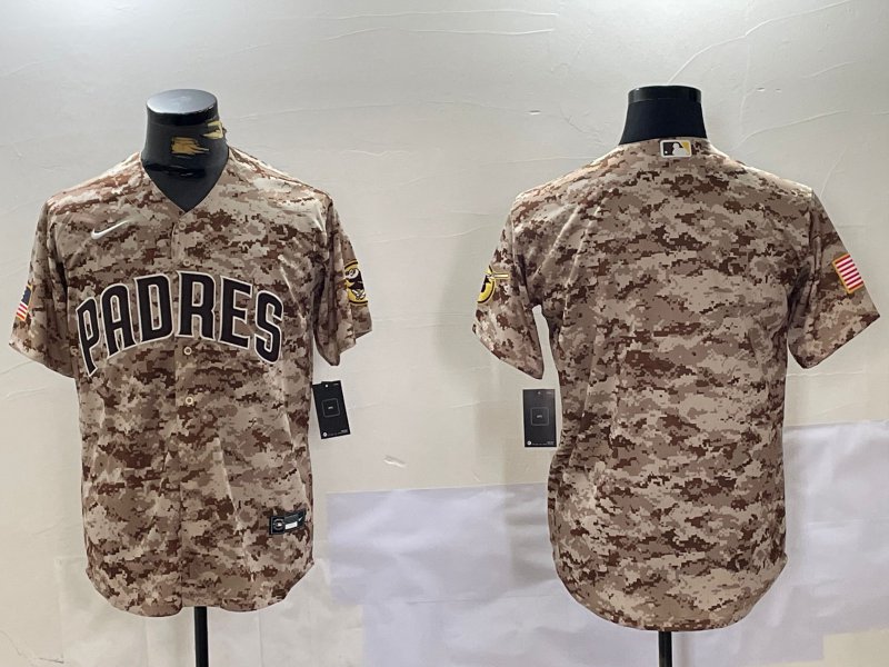 Team Padres Camo Replica Jersey