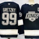 Wayne Gretzky Kings Black Home Breakaway Jersey