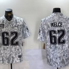 Jason Kelce Eagles Arctic Camo Salute to Service Limited Jerseys