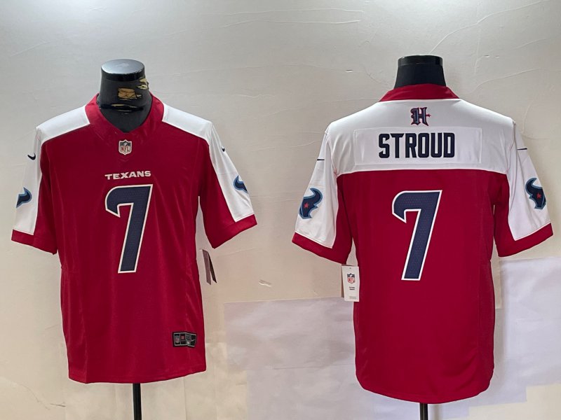 C.J. Stroud Texans Red Limited Jersey