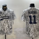 Micah Parsons Cowboys Arctic Camo Salute to Service Baseball Jersey