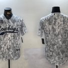 Team Cowboys Arctic Camo Salute to Service Baseball Jersey