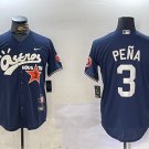 Travis Scott Cactus Jack Jeremy Pena Astros Navy Fashion Replica Jersey