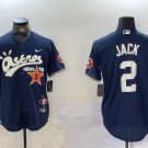 Travis Scott Cactus Jack Astros Navy Fashion Replica Jersey