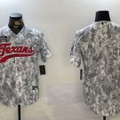 Team Texans Arctic Camo Salute to Service Baseball Jersey