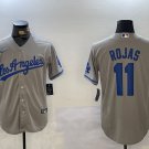 Miguel Rojas Dodgers Grey Alternate Replica Jersey