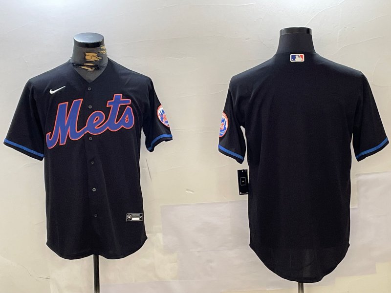 Team Mets Black Alternate Limited Jersey