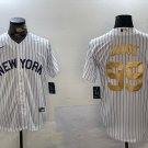 Aaron Judge Yankees White Gold Fashion Replica Jersey