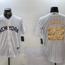 Juan Soto Yankees White Gold Fashion Replica Jersey