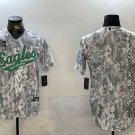 Team Eagles Arctic Camo Salute to Service Baseball Jersey
