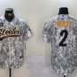 Justin Fields Steelers Arctic Camo Salute to Service Baseball Jersey