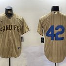 Khaki Jackie Robinson Day Padres Limited Jersey
