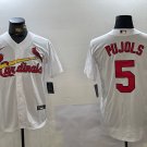 Albert Pujols Cardinals White Home Replica Jersey