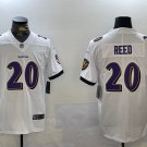 Ed Reed Ravens White Jersey
