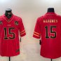 Patrick Mahomes Chiefs Red Gold Jersey