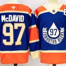 Connor McDavid Oilers Royal Throwback Breakaway Jersey