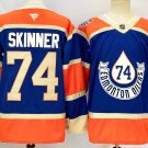 Stuart Skinner Oilers Royal Throwback Breakaway Jersey