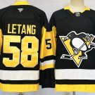 Kris Letang Penguins Black Breakaway Jersey