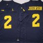Will Johnson Wolverines Navy Limited Jersey