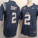 Jaxson Dart Rebels Navy Football Jersey