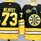 Charlie McAvoy Bruins Black Alternate 100th Anniversary Jersey