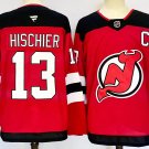 Nico Hischier Devils Red Home Breakaway Jersey