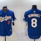 Enrique Hernandez Dodgers Royal Gold Replica Jersey