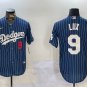 Gavin Lux Dodgers Navy Throwback Replica Jersey