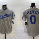 Jack Flaherty Dodgers Grey Road Replica Jersey